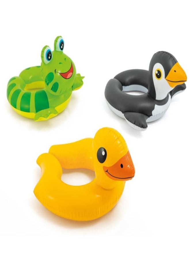 PULSBERY Water Tube for Kids, Duck Shaped Swimming Tube, Swimming Ring for Kids, Inflatable Duck Shaped Swimming Tube(Swimming Tube/Swim Rings/Swim Tube) (Yellow) - Image 2